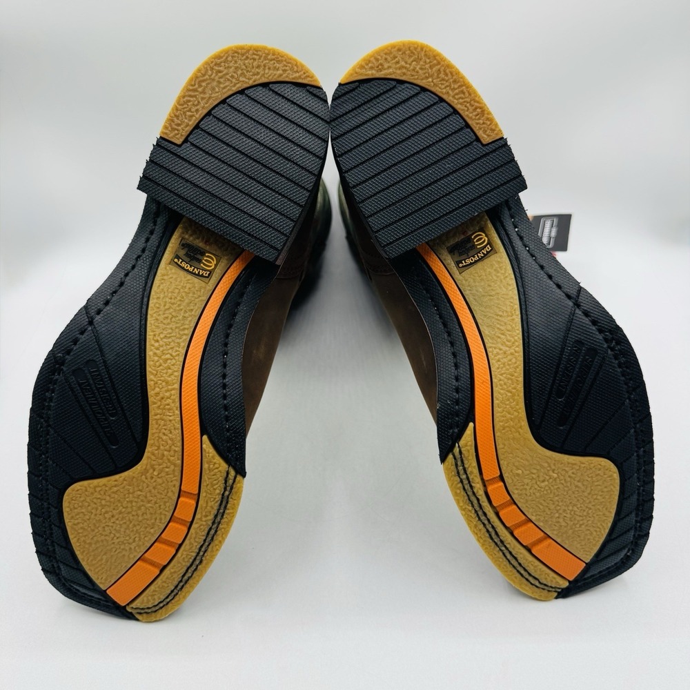 Dan Post Arrowhead Performance Boots Men's Size 12 D Brown Green Leather - Picture 7 of 16